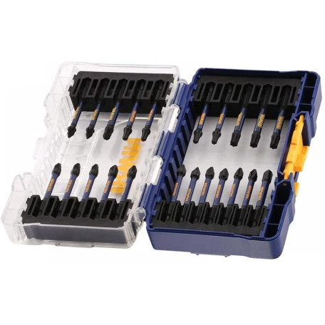 Набор бит IRWIN IMPACT PRO (1/4" 57мм  PH1;PZ1;T) 22 шт. (IW6062506)