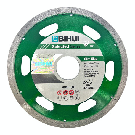 Диск алмазный BIHUI B-SLIM 115 мм для керамогранита и керамики (DCDS115)