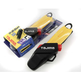 Нож строительный TAJIMA DC-L500YSFBL с выдвижным сегментным 18 мм + кобура (1101-1703)