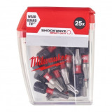 Насадка TX25 MILWAUKEE SHOCKWAVE 25 мм, 25 шт (4932430880)