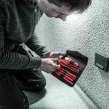 Отвертка со сменными насадками WERA Kraftform VDE Stainless 17 Slim 1 TIE (05006631001)