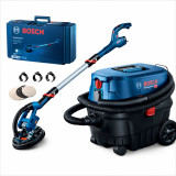 Шлифовальная машина по гипсокартону Bosch Professional GTR 550 (жираф) с пылесосом GAS 12-25 PL (06017D4020+060197C100)