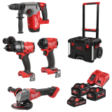 Набір акумуляторних інструментів MILWAUKEE M18 FPP4BJ-503P (4933499444)