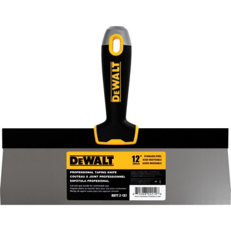 Шпатель DeWalt 12" 305 мм с мягкой рукояткой (2-137)