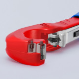 Труборіз KNIPEX TubiX® для мідних, латунних та нержавіючих труб, 6-35 мм (90 31 02 BK)