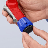 Труборіз KNIPEX TubiX® для мідних, латунних та нержавіючих труб, 6-35 мм (90 31 02 BK)