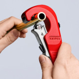 Труборіз KNIPEX TubiX® для мідних, латунних та нержавіючих труб, 6-35 мм (90 31 02 BK)