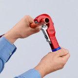 Труборіз KNIPEX TubiX® для мідних, латунних та нержавіючих труб, 6-35 мм (90 31 02 BK)