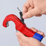 Труборіз KNIPEX TubiX® для мідних, латунних та нержавіючих труб, 6-35 мм (90 31 02 BK)