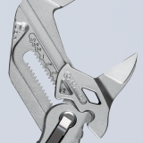 Переставные клещи Knipex (хромированные), 250 мм (86 03 250)