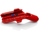Универсальный инструмент Knipex ErgoStrip для удаления оболочки, Ø от 8 до 13 мм (для левши) (16 95 02 SB)