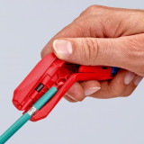 Универсальный инструмент Knipex ErgoStrip для удаления оболочки, Ø от 8 до 13 мм (для левши) (16 95 02 SB)