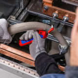 Двухфункциональный нож с пяткой для кабеля KNIPEX (16 50 145 SB)