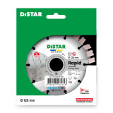 Диск алмазний Distar Rapid  125 мм для бетона/цегли/піщаника (10170085269)
